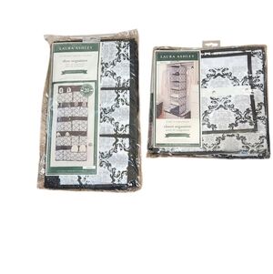 Laura Ashley Monochrome Organizer Set
